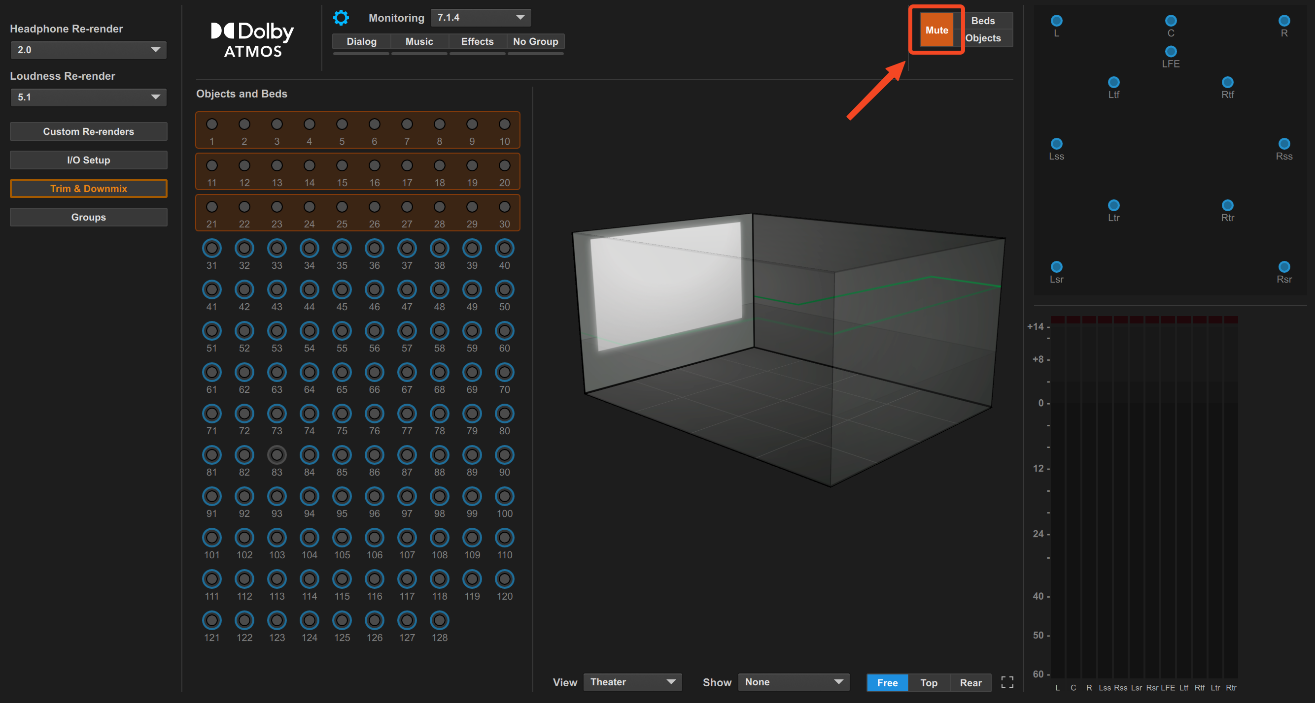 Mute Renderer Output