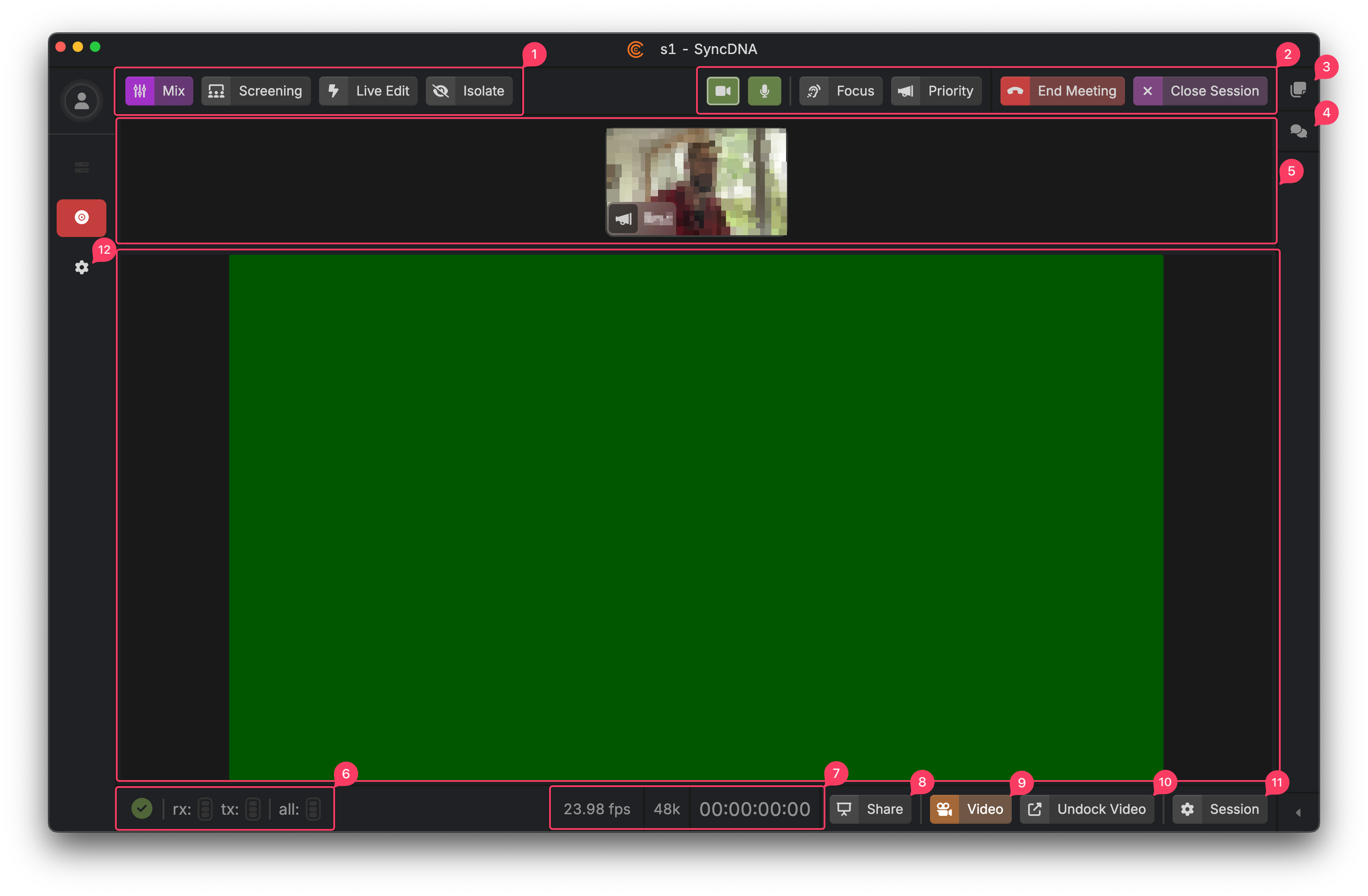 Review Stage Studio View